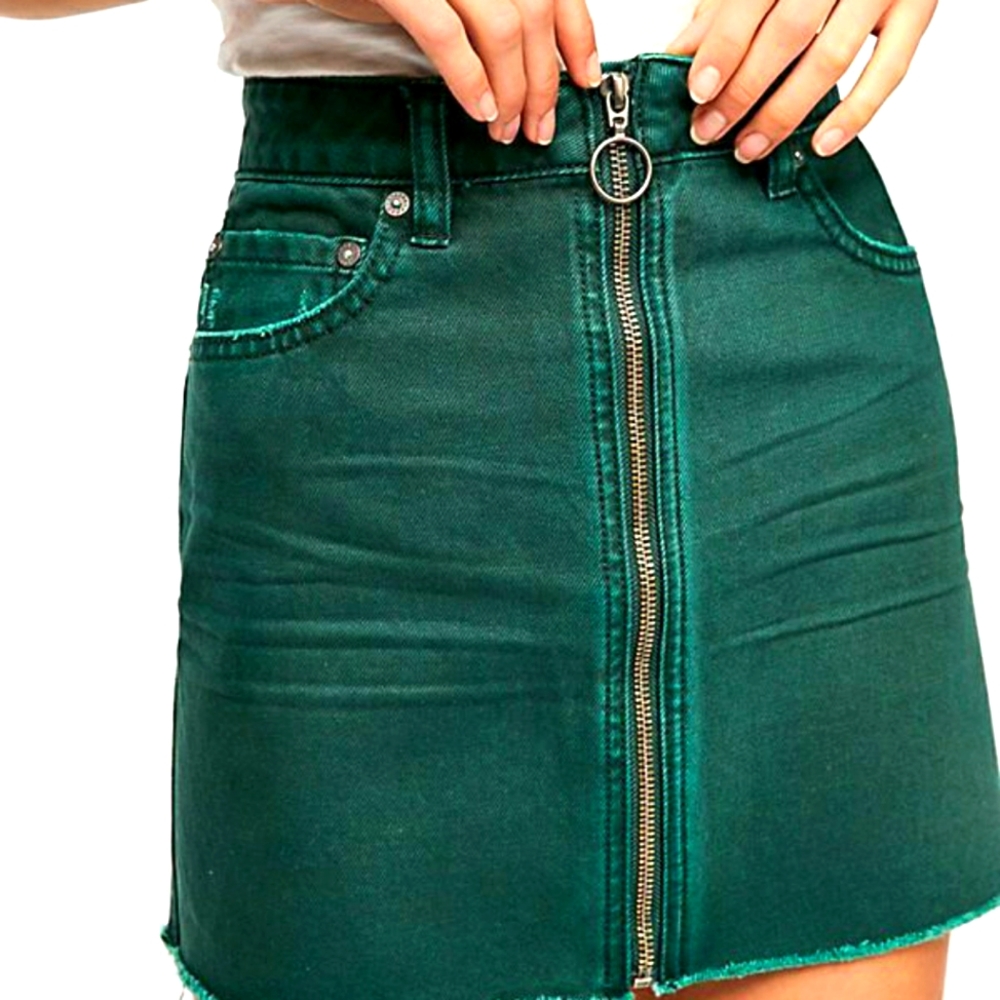 Denim skirt